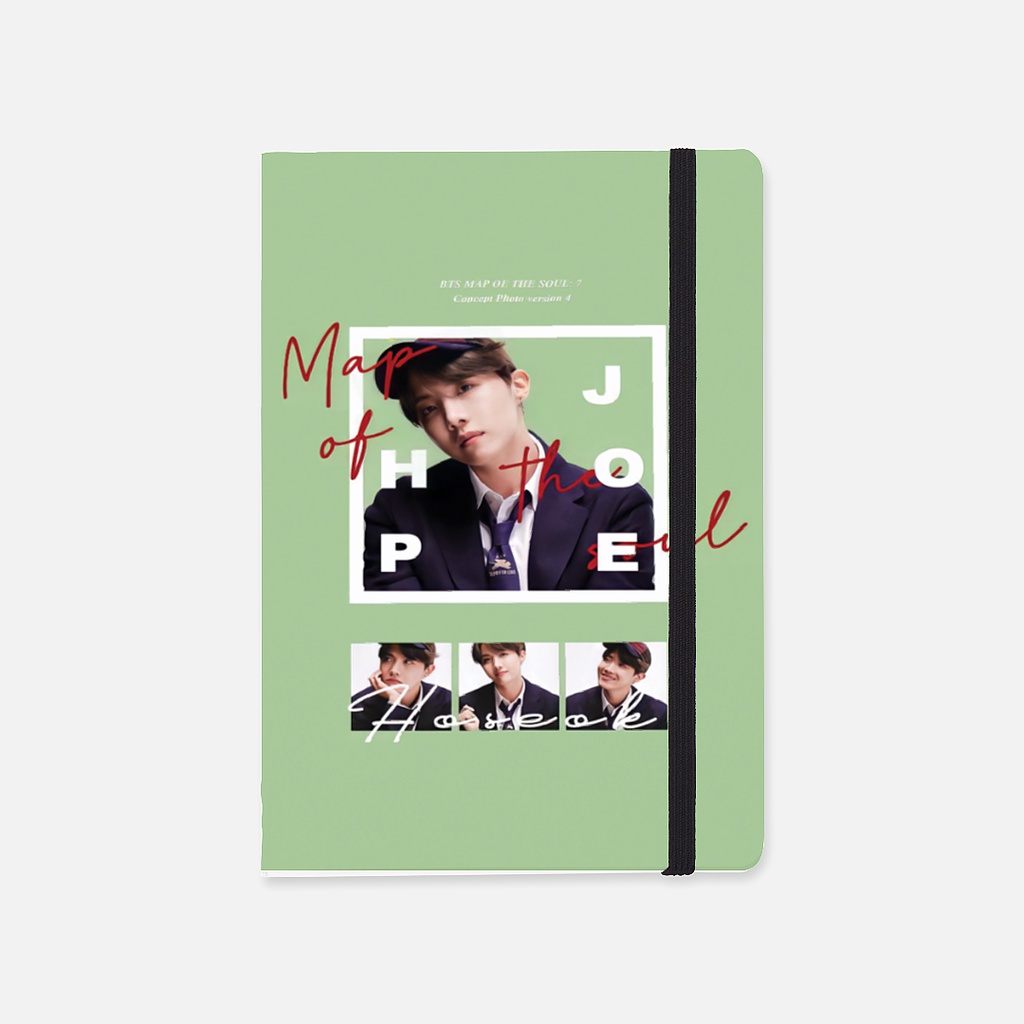 

Soft Cover Notebook J-Hope BTS MOTS7 | gmwm #101