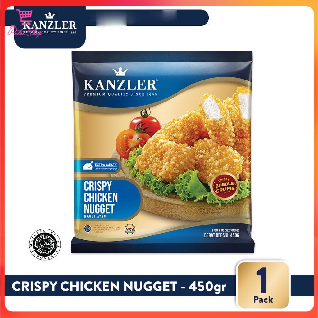 

KANZLER CRISPY NUGGET 450 GR