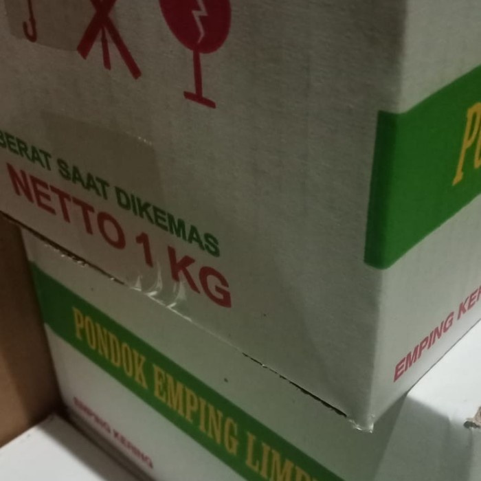 

✨Ready Stok✨ - emping melinjo mentah 1kg tipis kering asli limpung - kecil