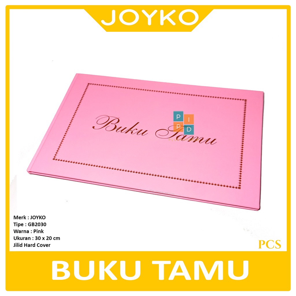 

JOYKO - Buku Tamu Undangan GB2030 Pink - Pcs