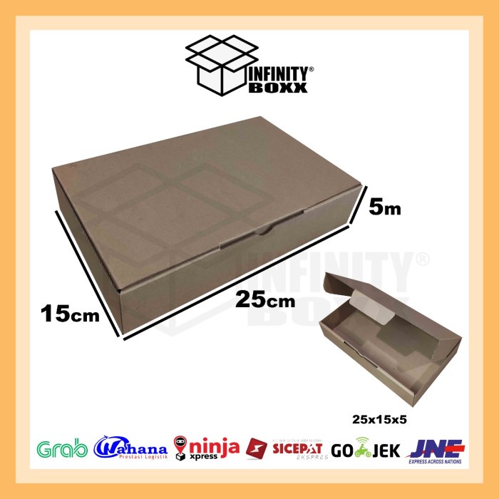 

kotak kardus pizza box die cut ukuran 25x15x5