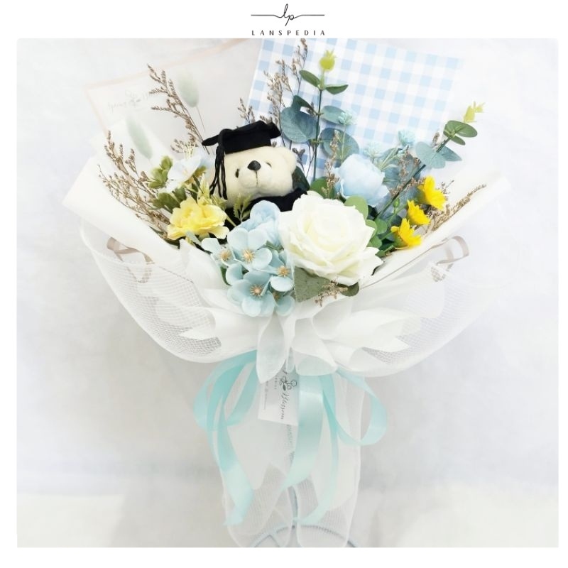 

Graduation Bouquet / Buket Wisuda Artificial Buket Bunga Wisuda, P.o 1-2hr Kerja