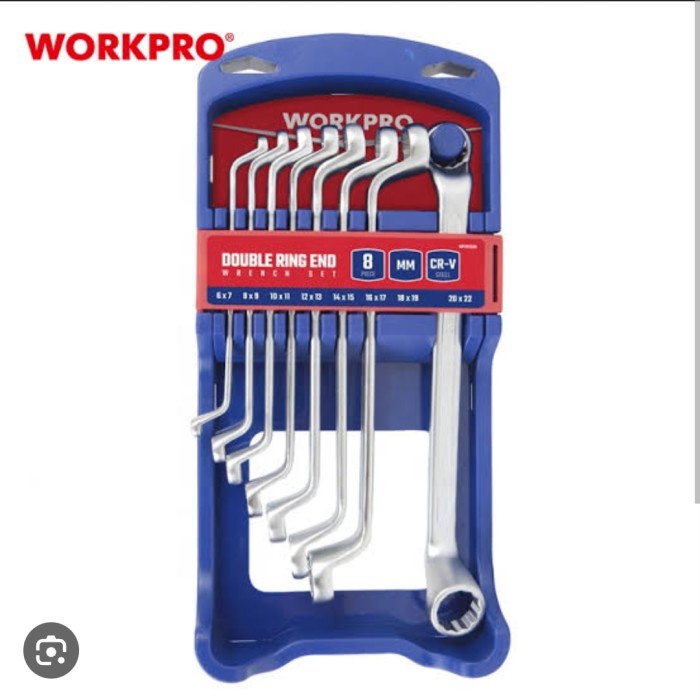 Workpro WP202509 Double Ring End Wrench Set
