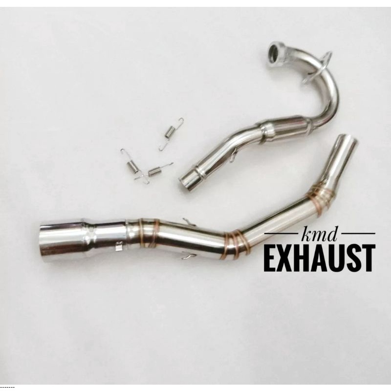 Pipa Leher Header bore up knalpot Klx 150 klx150 bore up outlet 50mm / 5cm Extractor manifold vent p