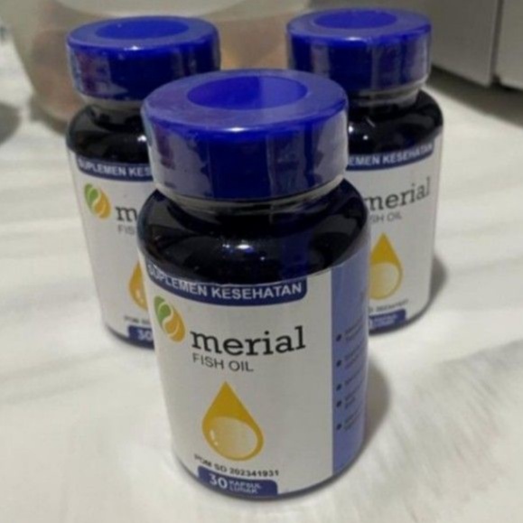 100% ORIGINAL Cod Merial Original Obat Kolesterol Darah Tinggi Jantung Ekstrak Red Pine Korea Bpom Asli