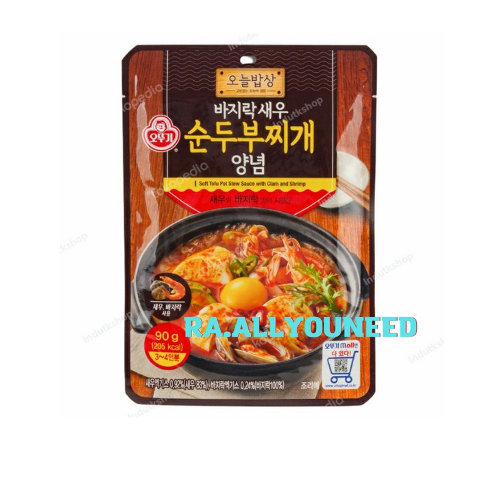 

Ottogi Saus Bumbu Tahu Dengan Kerang Dan Udang 90 gram