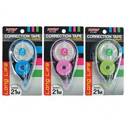 

CORRETION TAPE CT-533 JOYKO SATU PAK SATU LUSIN WARNA MIX(CAMPUR)