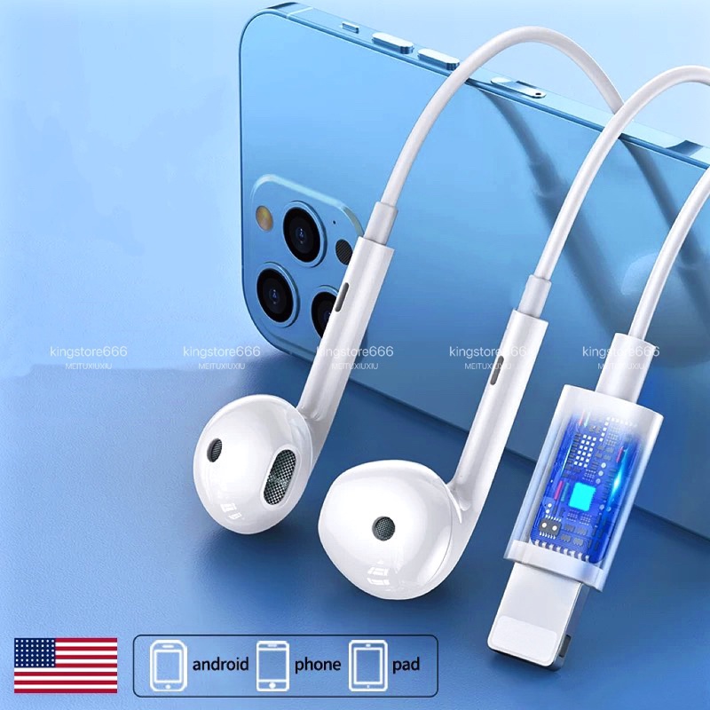 HANDSFREE Lightning Bluetooth Pop-Up Earphone ORI Window+Microphone HEADSET