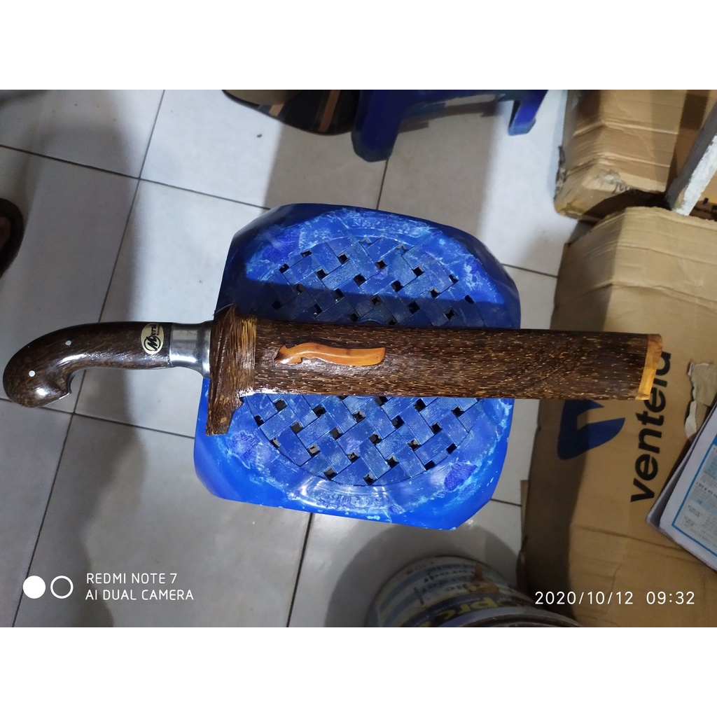 Golok Cibatu/Murah/Golok Tebas Kayu Aren Fulltang Baja Per Asli Super Tajam