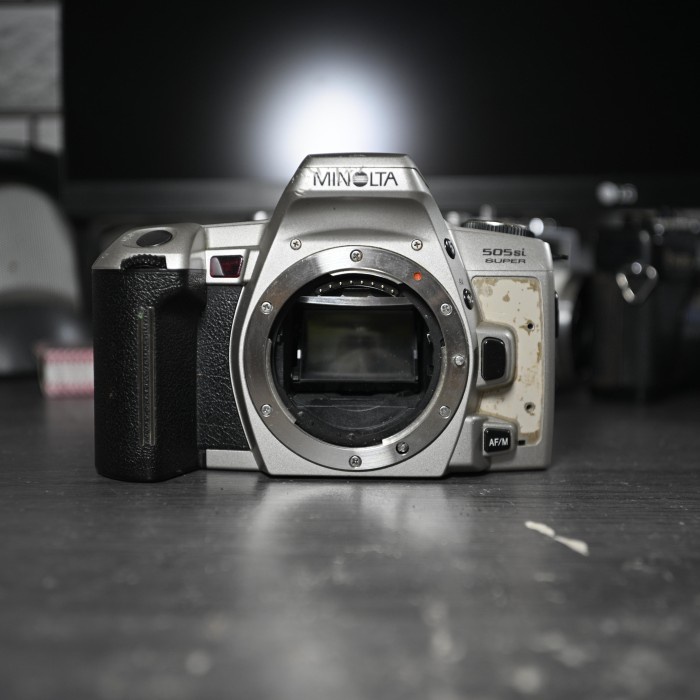 Minolta 505si Super Kamera Analog X Nikon Konica Mamiya Pentax Canon