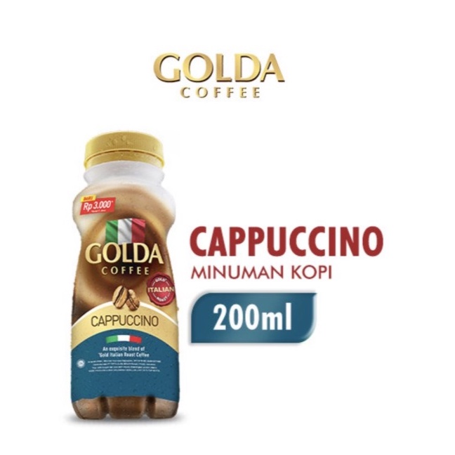 

Golda Coffe Cappuccino 1 dus isi 12 botol ORIGINAL