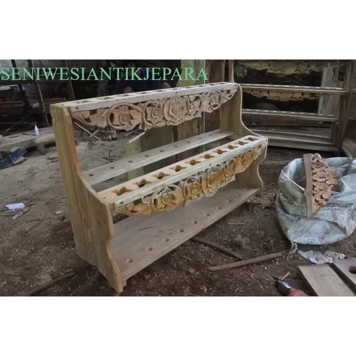 

jagrak keris ukir isi 20 bkn keris megantara sengkelat sabuk intan Termurah