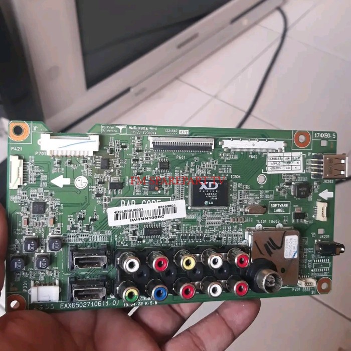 MB - MAINBOARD - MOTHERBOARD - MESIN TV LG 32LN4900-TD - 32LN4900