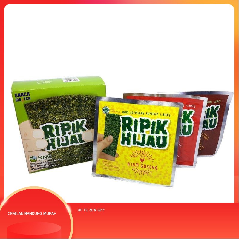 

Ripik Hijau rumput laut bandung