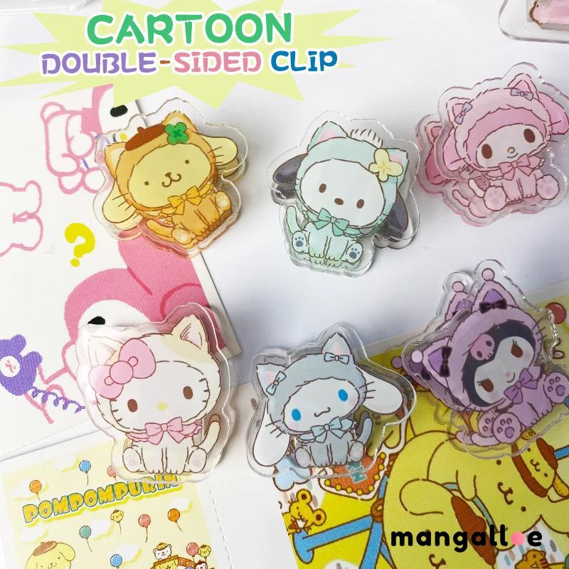 

Lucu Sanrio Klip Dua Sisi Klip Kartun Klip Penyimpanan File Mahasiswa -MG