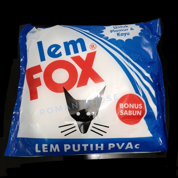 

Lem Fox Putih PVAc 600 Gr Bungkus Biru