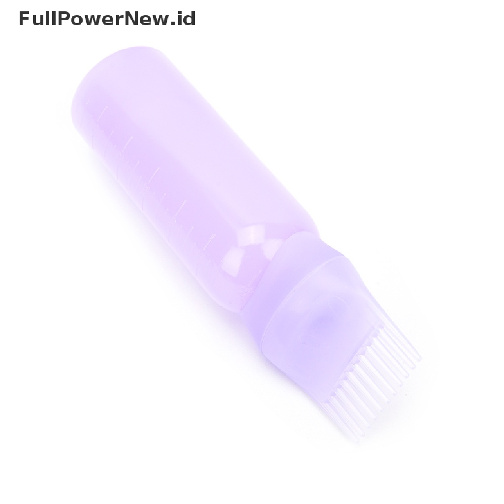 Power 120ML Botol Pewarna Rambut Aplikator Sisir Dispensing Pewarna Rambut Salon Mewarnai ID