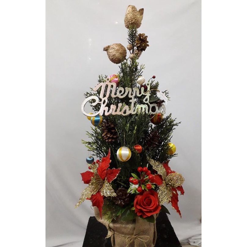 Christmas Red Mini Tree