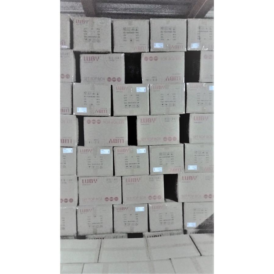 {zenia] Set Top Box Luby 01 &amp; 02 DVB T2 Siaran Digital Terestrial Resmi SNI &amp; Postel