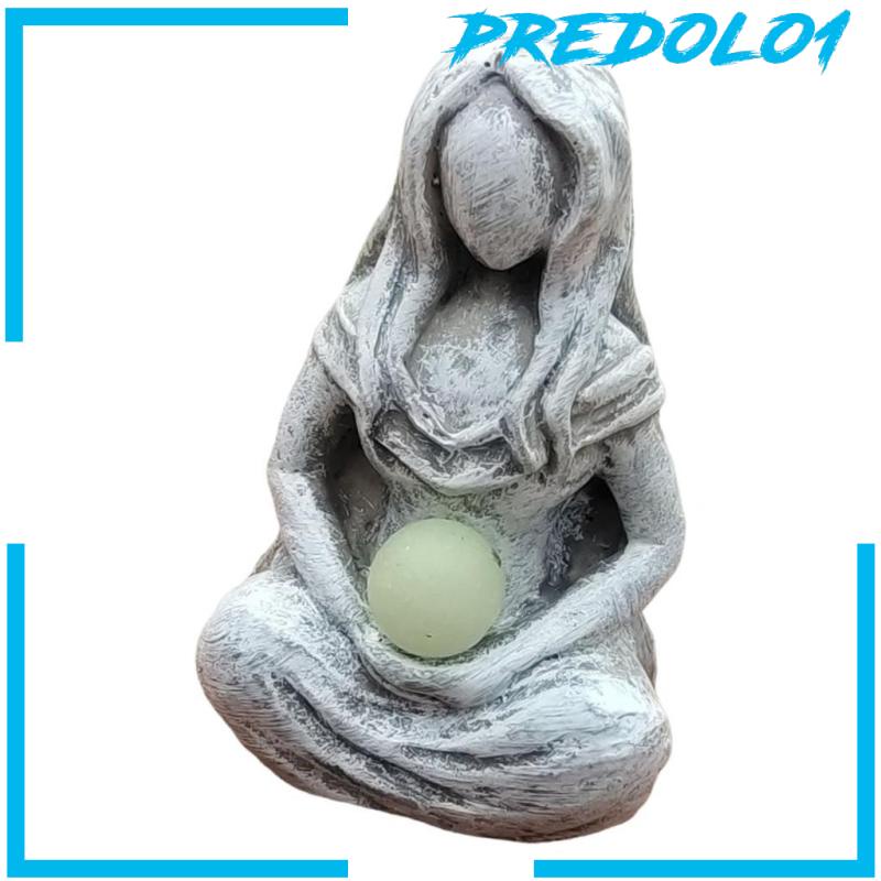 [Predolo1] Ornamen Patung Taman Patung Indoor Dekorasi Outdoor Untuk Desktop Halaman Rumput