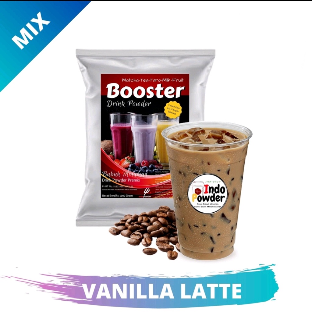 Bubuk minuman VANILLA LATTE 1 Kg / Bubuk VANILA LATTE Powder 1 Kg