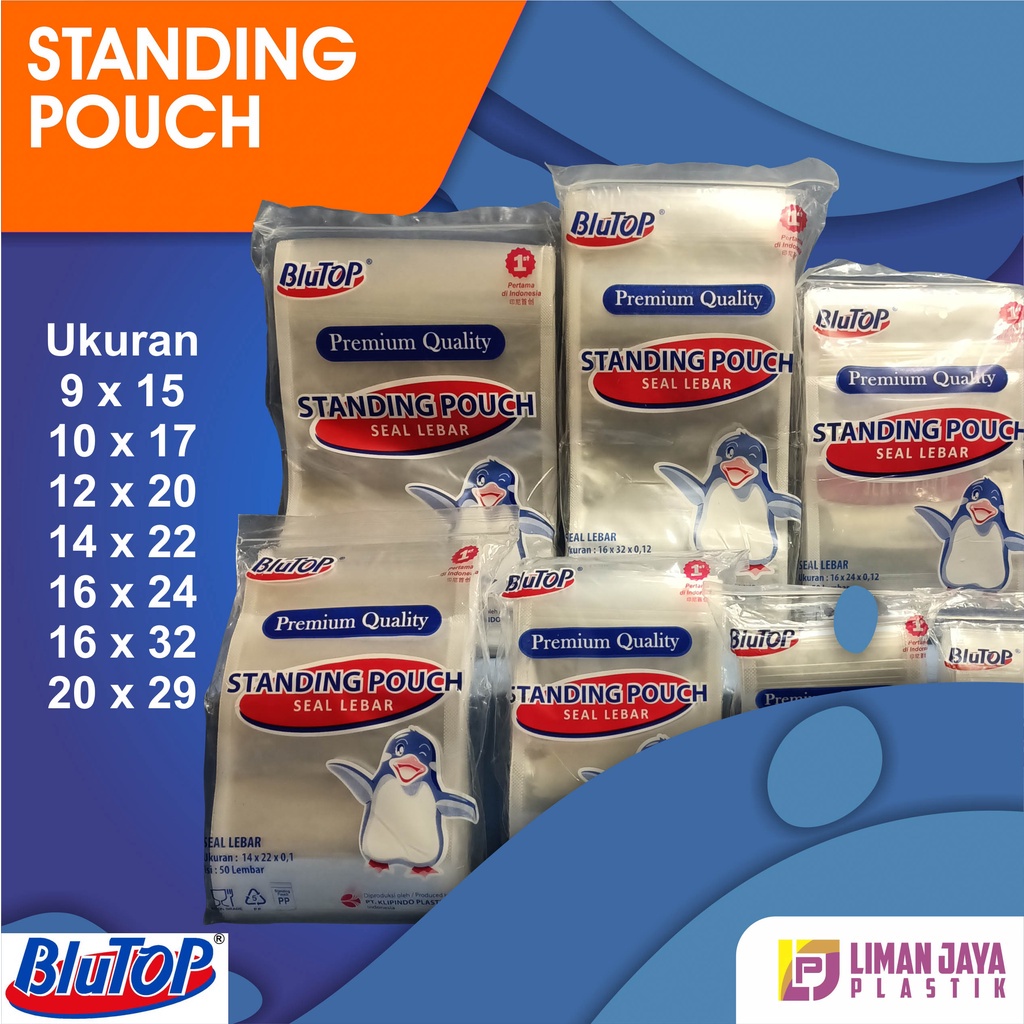 Plastik Standing Pouch | Standing Pouch | Standing Pouch Bening | Standing Pouch Transparan | Standi