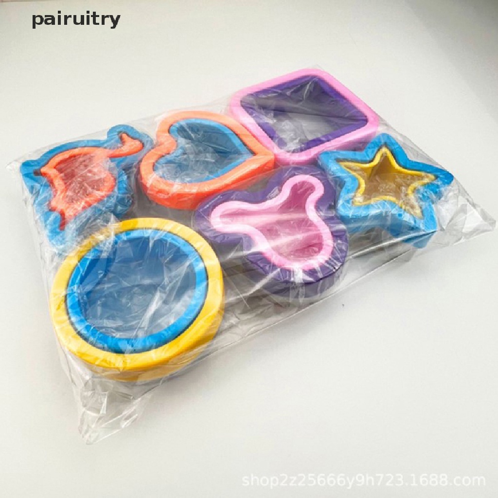 Prt Sandwich Cutter and Sealer Set Untuk Anak Kids DIY Cookies Mold Pemotong Makanan PRT