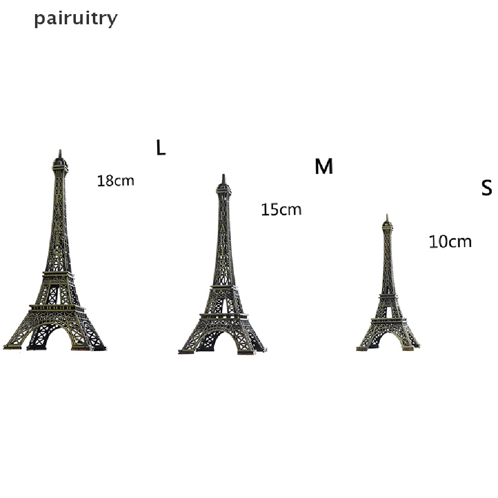 Prt Mini Paris Model Menara Eiffel Meja Patung Patung Kerajinan Souvenir Alloy  Prt