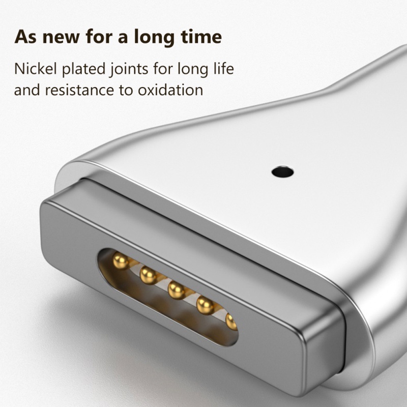 Adaptor Converter Plug PD USB Magnetik Tipe C Untuk Apple MacBook Pro