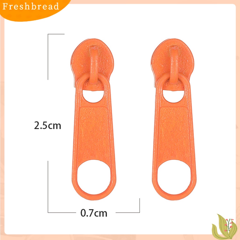 < Freshbread > 1pasang Anting Tusuk Resleting Bentuk Perhiasan Lapis Kartun Warna Permen Ear Studs Untuk Pesta