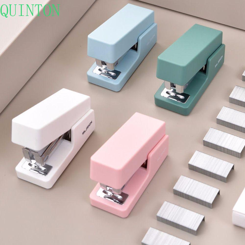 QUINTON Multifunction Stapler|24/6 26/6 Paper Stapler With Staples Office Accessories Portable Mini Stapler Fashion Binding Supplies Hand-held Stapler Binding