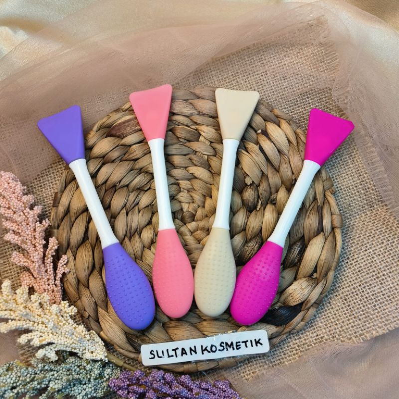 Kuas Masker Silikon 2in1 Gerigi