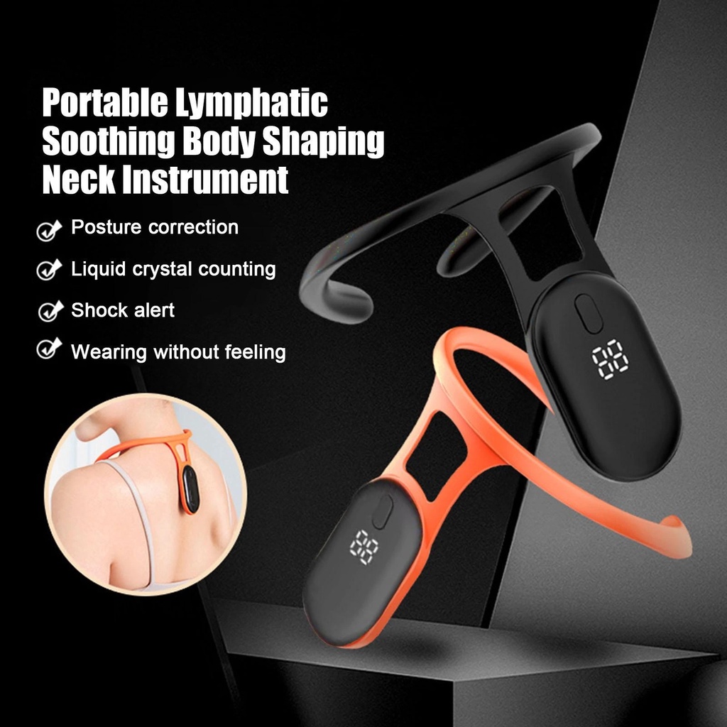 Smart Invisible Neck Hump Posture Corrector For Adult Kid Health Child Realtime Smart Monitoring Training Postur Duduk Orthosis Bungkuk Duduk Alat Sensor Pengingat