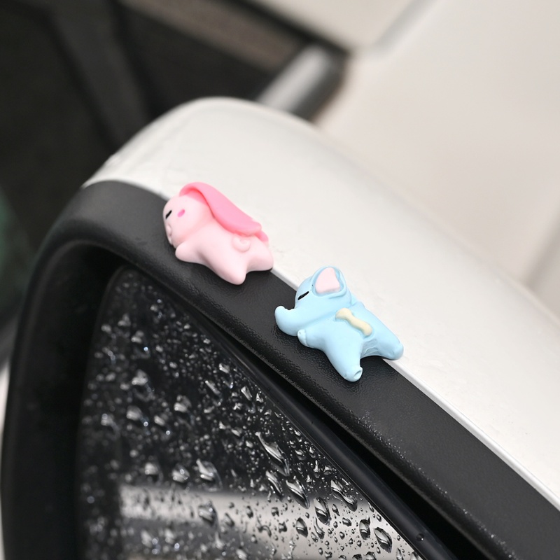 [Unggulan] Aksesoris Interior Mobil Kreatif Dashboard Mobil Hewan Liontin Mini Kartun Hewan Ornamen Mobil Dekorasi Liontin Lucu Sleepy Figurine Auto Decoration