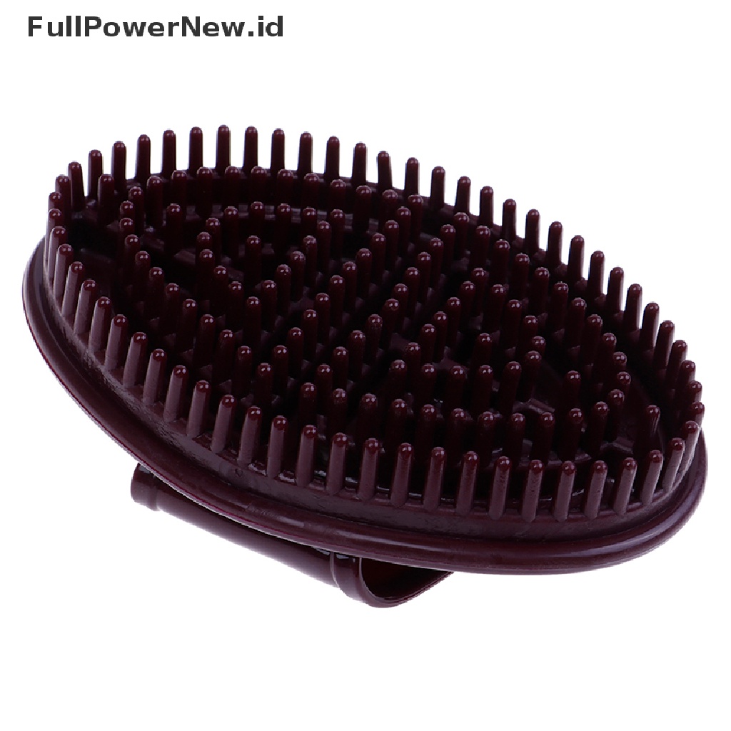 Power 1Pc Sikat Pijat Tipis Meridian Slimming Brush Thin Body Hand Belt Massage Brush ID