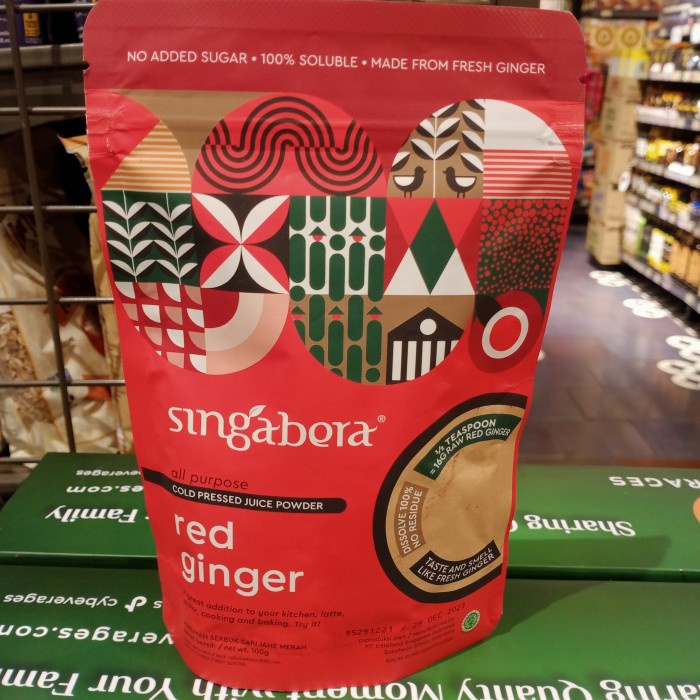 

Singabera Juice Powder Red Ginger 100gr