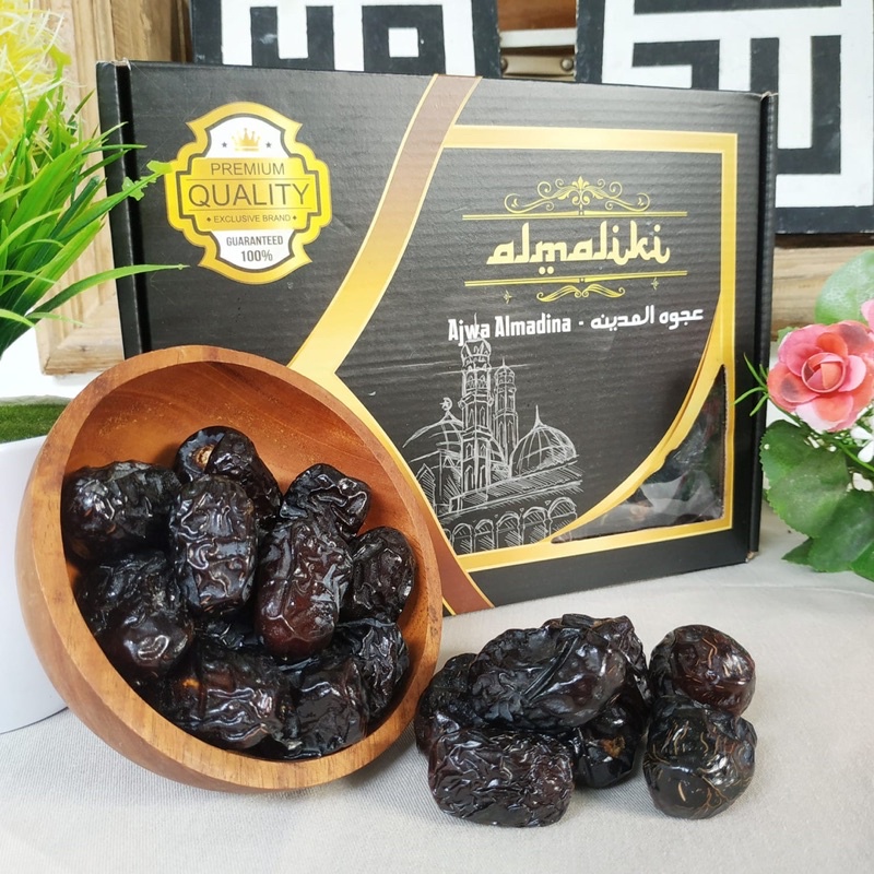 

[Ready-Stock] Kurma Ajwa Madinah 1kg Ajwa Premium