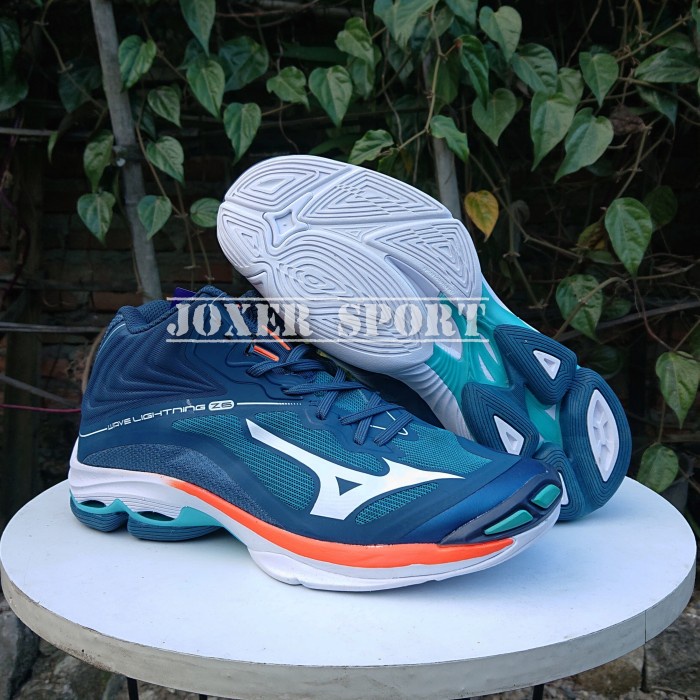 Terlaris Sepatu Volly Mizuno Wlz 6 Mid Gread Ori Super Premium Sepatu Olahraga