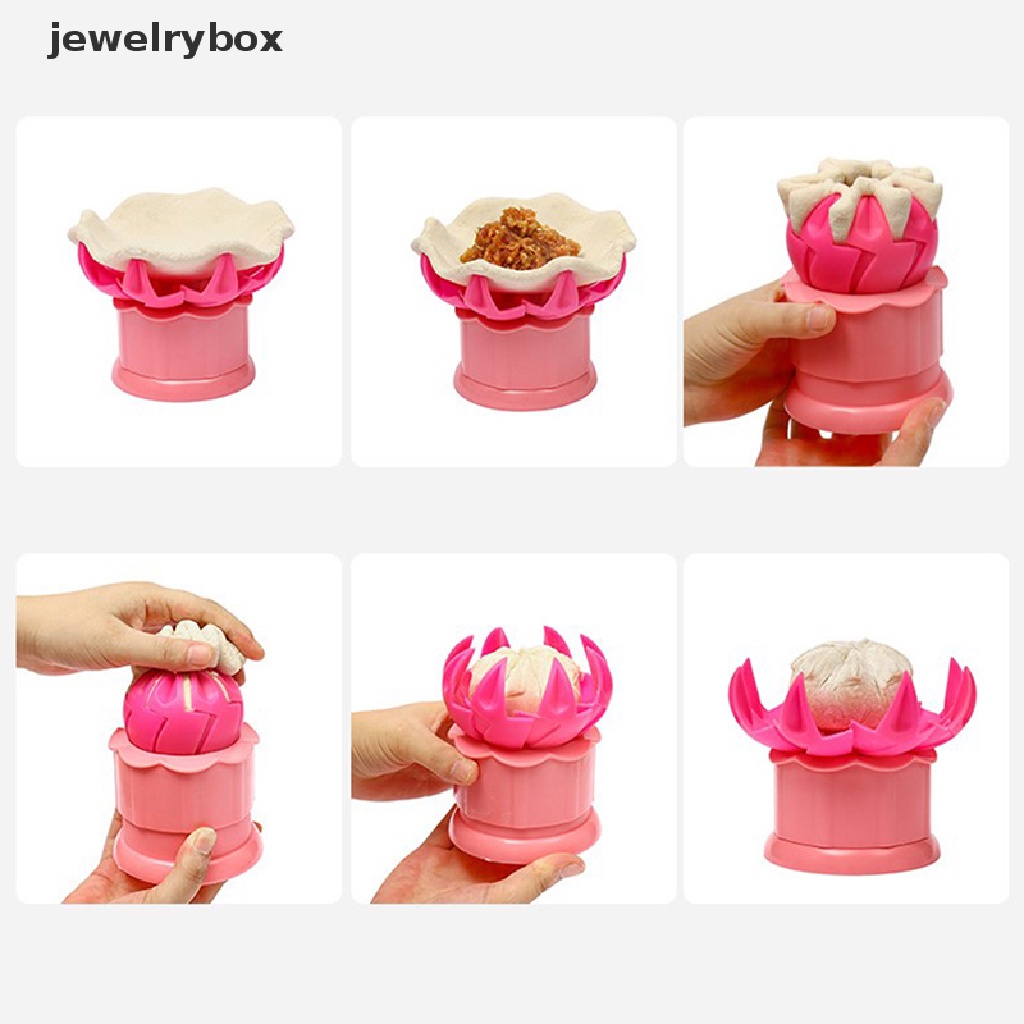 [jewelrybox] Dapur DIY Pastry Pie Dumpling Maker Chinese Baozi Cetakan Baking And Pastry Alat Kukus Boneka Bun Membuat Cetakan Bun Maker 1 Pcs Butik