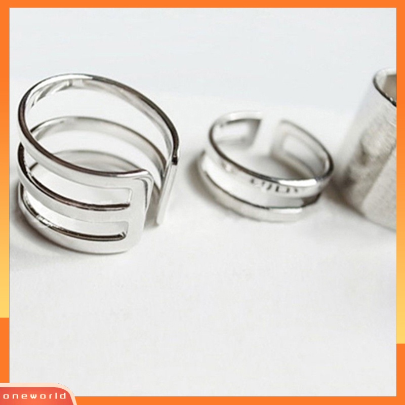 3 Pcs/Set Finger Midi Tip Finger Knuckle Open Rings Jewelry Charms Xmas Gift