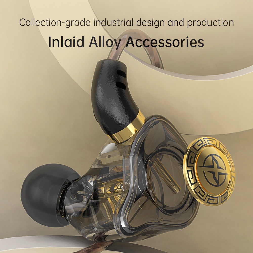 X7 Sports HIFI Dynamic Earphone In-Ear Wired DJ Music Headset Subwoofer Headphone Earbud Isolasi Kebisingan Dengan Mikrofon