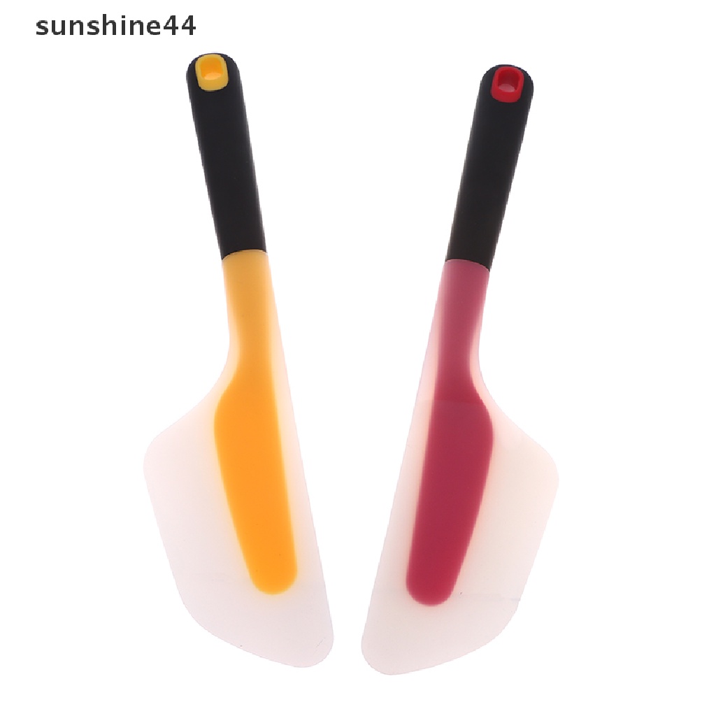 Sunshine 1Pc Spatula Krim Kue Tembus Anti Lengket Omelette Spatula Butter Scraper ID