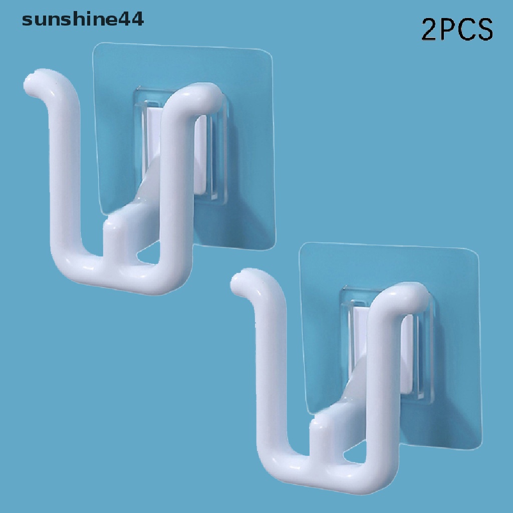 Sunshine1/2pcs Rak Sandal Kamar Mandi Pengait Sandal Toilet Drainase Rack Storage Rack ID