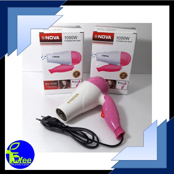 [IMPORT] - HAIRDRYER Nova Foldable Hair Dryer 1000w Termurah dan Terbaru