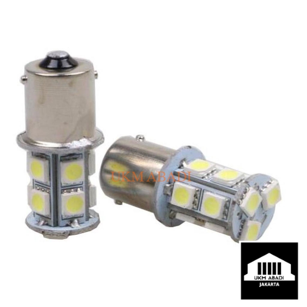 Lampu LED Rem Mobil 1156 13 SMD 5050 5W 2 PCS