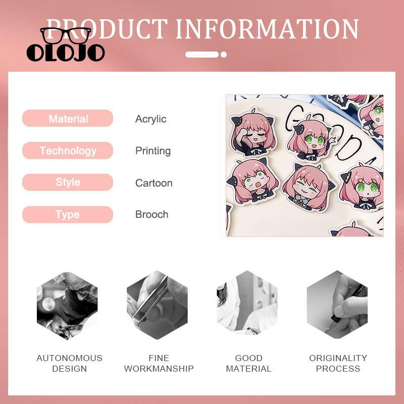 【COD】Anime Spy X Family Anya Jepit Rambut Anya Cosplay Hairclip Sweet Duckbill Clips Hiasan Kepala Wig Aksesoris Cos Props Hiasan Untuk Gadis