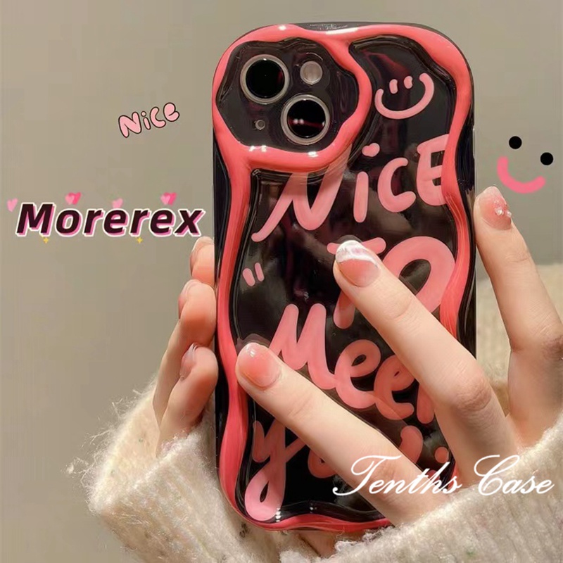 Kompatibel Untuk IPhone14 13 12 11 Pro Max8 7 6 6s Plus X Xr Xs Max SE 2020 Pola Inggris Kreatif Casing Ponsel Lembut Penutup Belakang