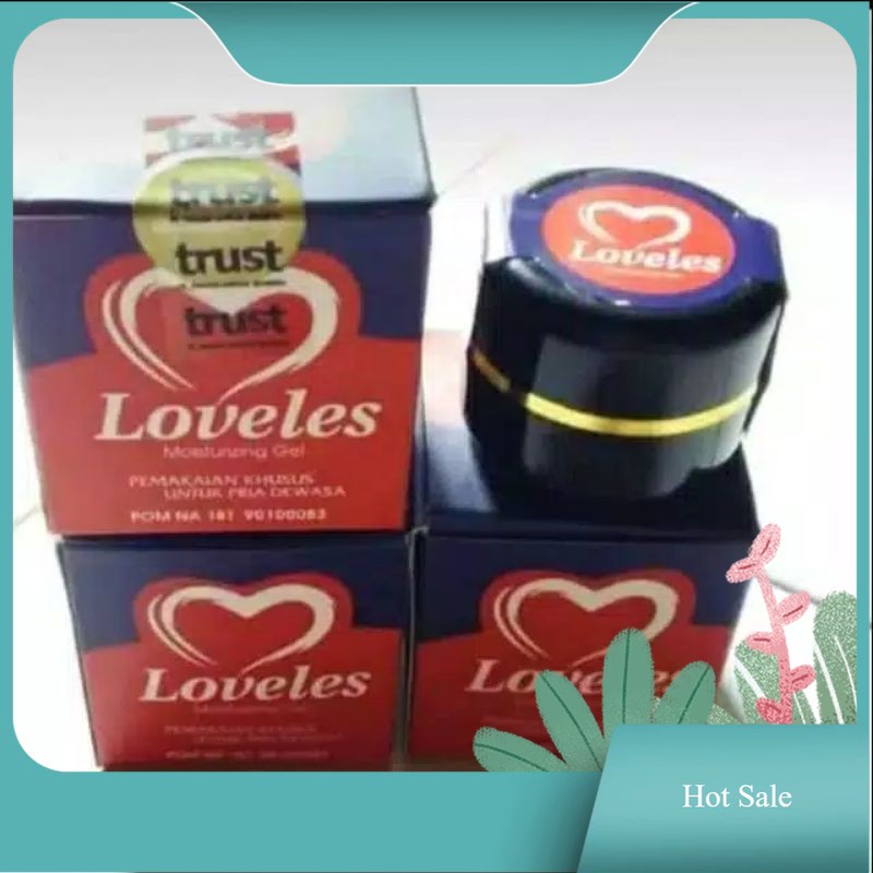 100% ORIGINAL Loveless Mousturizing Gel Oles Original Loveles Asli - Obat Stamina Pria Kuat - Jundo 