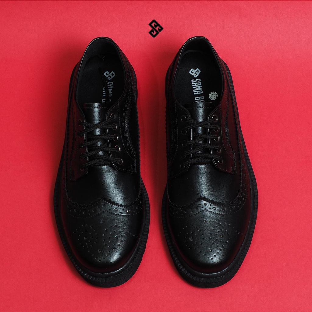 Sepatu Pria Formal | BT BORGUE FULL BLACK