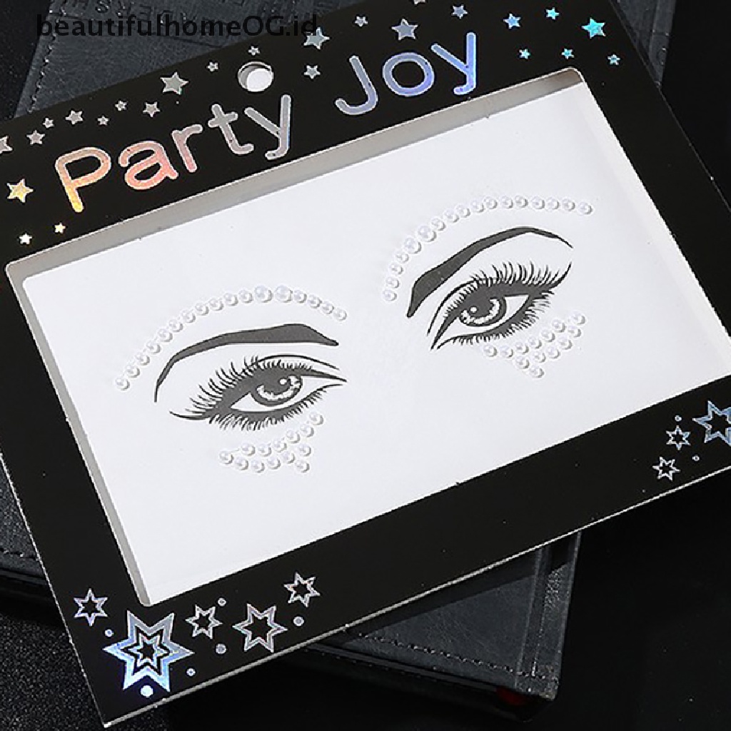 // Beauty// Face Jewels Crystal Body Art Stiker Make Up Festival Face Gems Tatto **